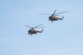 Russia, Khabarovsk - May 9, 2020: Parade in honor of victory. Military air Royalty Free Stock Photo