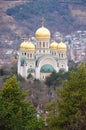 Russia. Kislovodsk. The Piously-Nikolsky temple Royalty Free Stock Photo