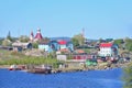 Russia, Kola Peninsula, ancient pomorian village Varzuga