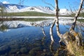 Russia, Kola Peninsula, Khibiny. The lake Small Vudyavr in summer in sunny day