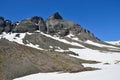 Russia, Kola Peninsula, Khibiny. The mountain Poachvumchorr