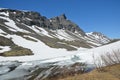 Russia, Kola Peninsula, Khibiny. The mountain Poachvumchorr