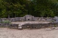 Gelendzhik district, ancient dolmens in the valley of the river Zhane. Royalty Free Stock Photo