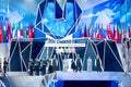 02.03.2019. Russia. Krasnoyarsk. The opening ceremony of the Universiade 2019