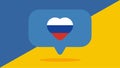 Russia Love icon. Social network app icon. Vector illustration