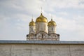 Russia, Luzhetsky monastery Royalty Free Stock Photo