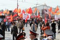 Russia May Day - Communist party Royalty Free Stock Photo