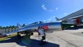 Russia Mig-21 Flying Balalaika on display at Pearl Habor Pacific Aviation Museum