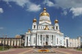 Russia. Mordovia. Cathedral of St. Warrior Admiral Feodor Ushakov Royalty Free Stock Photo