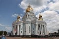 Russia. Mordovia. Cathedral of St. Warrior Admiral Feodor Ushakov Royalty Free Stock Photo