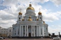 Russia. Mordovia. Cathedral of St. Warrior Admiral Feodor Ushakov Royalty Free Stock Photo