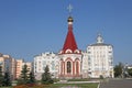 Russia Mordovia republic Chapel in Saransk Royalty Free Stock Photo