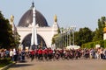 Russia, Moscow, All-Russian Exhibition Center, August 25, 2018 - International to the Spasskaya Tower Festival in Moscow.