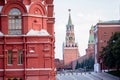 RUSSIA, MOSCOW - August 31, 2019: Lenin`s Mausoleum on Red Square