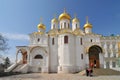 Russia, Moscow, The Cathedral of the Annunciation  Blagoveschensky sobor, Russian Orthodox church dedicated to the Annunciation Royalty Free Stock Photo