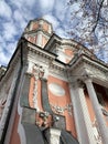 Russia, Moscow, Church of Archangel Gabriel, Menshikov tower. Early 18th century