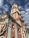 Russia, Moscow, Church of Archangel Gabriel, Menshikov tower. Early 18th century