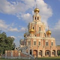 Russia. Moscow. Church in Fili Royalty Free Stock Photo
