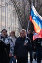 18.03.2022. Russia, Moscow. The Day of the reunification of Crimea and Sevastopol with Russia