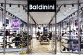 Baldinini boutique for the sale of Italian shoes, bags and accessories in the European shopping mall in Moscow