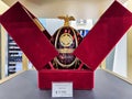 Vodka Imperial Collection Faberge Red in a wooden package at Duty Free Vnukovo Airport, Moscow