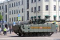 Kurganets-25 infantry fighting vehicle on military parade Royalty Free Stock Photo