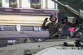 Armata T-15 infantry fighting vehicle on military parade