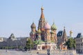 Saint Basil`s Cathedral on Red Square in Moscow Royalty Free Stock Photo