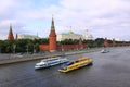Russia, Moscow Kremlin in summer Royalty Free Stock Photo