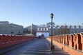 Russia. Moscow. The Kremlin walls.