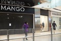 RUSSIA, MOSCOW - MARCH 12, 2022: shops closed because sanctions. Mango and womens secret leaving russian market