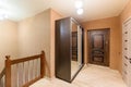 Russia, Moscow- May 21, 2020: interior apartment room corridor, hallway, doors