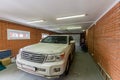 Russia, Moscow- November 15, 2019: interior room bright modern car garage