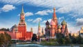 Russia - Moscow red square Royalty Free Stock Photo