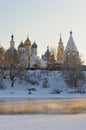 Russia. Moscow region. Ensemble of Kolomna Kremlin Royalty Free Stock Photo