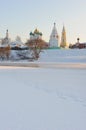 Russia. Moscow region. Ensemble of Kolomna Kremlin Royalty Free Stock Photo