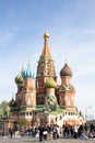 Russia, Moscow,  St. Basils cathedral Royalty Free Stock Photo