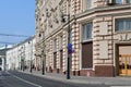 Moscow, Russia, September, 01, 2018. Moscow, Varvarka street , the house 7. Office and trading house `Barbarian farmstead`, 1890-1
