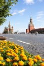 Russia, Moscow, View on Red Square Royalty Free Stock Photo