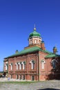 Russia. Mozhaisk. Spaso-Borodino monastery. Church in Borodino Savior Convent.