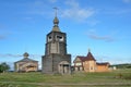 Russia, Murmansk region, Tersky district. Coast of the Kola Peninsula on the White sea. The Village Of Varzuga. The Church of the