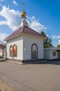 Russia. Murom. Railway station chapel