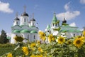 Russia. Murom. Spasopreobrazhenskiy cathedral Royalty Free Stock Photo