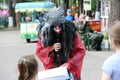 Russia Noginsk-June 27 holiday for children in the city park