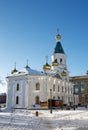 Voskresensky military Cathedral in Omsk