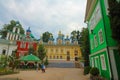 Russia, Pechory. The Pskov-Caves monastery.