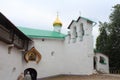 Russia, Pechory. St. Nicholas Church of the Pskov-Caves Monastery. Royalty Free Stock Photo