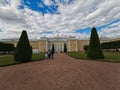 Russia Peterhof Palace at St.Petersburg summer time