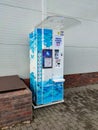 Street drinking water vending machine