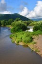 Russia, Primorsky Krai, river Arsenievka Arsenyevka in August